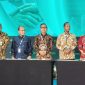 Wakil Gubernur Kepri, Nyanyang Haris Pratamura (tengah) menghadiri Konfrensi Nasional Kusta 2026 di Puri Agung Convention Hall, Hotel Grand Sahid Jaya, Jakarta Pusat, Jumat (10/7/2026).