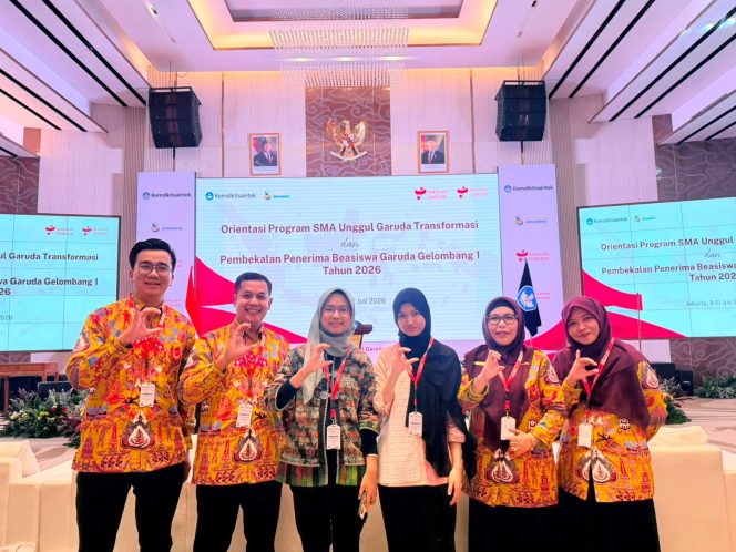 
					MAN IC OKI Ikuti Orientasi Program SMA Unggul Garuda Transformasi dan Pembekalan Penerima Beasiswa Garuda Gelombang I Tahun 2026