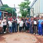 Camat Sagulung, Muhammad Arfie Eranov, S.STP., Turun langsung mengikuti kegiatan gotong royong (Goro)