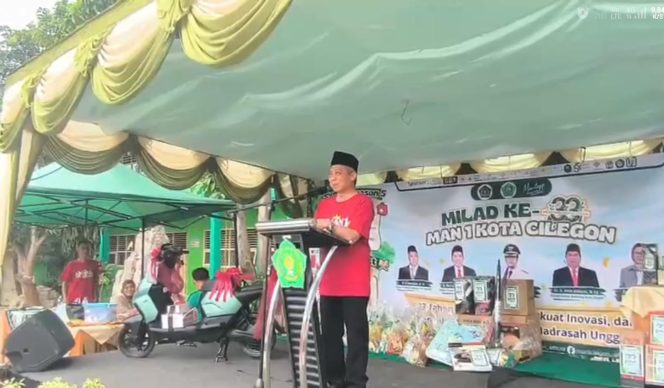 
					Hadiri Milad MAN 1 Cilegon, Kakanwil Kemenag Banten Soroti Peluang Beasiswa